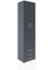 Hyperion Dolap 5 Raflı 3 Çekmeceli 2 Kapaklı 60X44X243 Antrasit-Antrasit 2