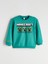 Yeni Sezon Bisiklet Yaka Minecraft Baskılı Erkek Çocuk Kalın Sweatshirt 1