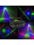 Layu TF02RGB Rgb Beam + Rgb Twinkling Lazer Dmx-Auto-Sound-Master/slaver 5