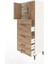 Hyperion Dolap 2 Raflı 4 Çekmeceli 2 Kapaklı 60X44X163 Aytaşı-Çam 4