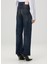 Regular Fit Koyu Mavi Jean Pantolon 2