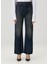 Regular Fit Koyu Mavi Jean Pantolon 3