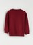 Yeni Sezon Bisiklet Yaka Baskılı Kız Bebek Sweatshirt 2'li 4
