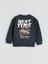 Yeni Sezon Bisiklet Yaka Baskılı Erkek Çocuk Sweatshirt 1