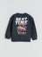 Yeni Sezon Bisiklet Yaka Baskılı Erkek Çocuk Sweatshirt 5