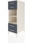 Kronos Dolap 2 Raflı 4 Çekmeceli 44X59X134 Aytaşı-Antrasit 3