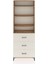 Arges Dolap 4 Raflı 3 Çekmeceli 88X30X243 Çam-Aytaşı 1