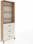 Arges Dolap 4 Raflı 3 Çekmeceli 88X30X243 Çam-Aytaşı 2