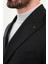 Düz Slim Fit Geniş Yaka Kruvaze Erkek Takım Elbise 2