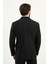 Düz Slim Fit Geniş Yaka Kruvaze Erkek Takım Elbise 5