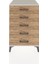 Kronos Komodin 5 Çekmeceli 60X59X96 Aytaşı-Çam 1