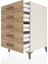 Kronos Komodin 5 Çekmeceli 60X59X96 Aytaşı-Çam 5