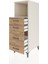 Kronos Dolap Tek Raflı 4 Çekmeceli 44X59X134 Aytaşı-Çam 4