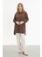 Kristal Kumaş Yırtmaçlı Basic Tunik 1