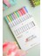 12 Renk Çift Uçlu Fosforlu Kalem Seti – Highlighter + Fineliner | Pastel Renkler Dual Marker 1