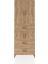 Arges Dolap 4 Raflı 3 Çekmeceli 4 Kapaklı 88X30X243 Çam-Çam 1