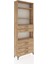 Arges Dolap 4 Raflı 5 Çekmeceli 88X30X243 Çam-Çam 2