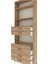 Arges Dolap 4 Raflı 5 Çekmeceli 88X30X243 Çam-Çam 5