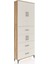 Arges Dolap 4 Raflı 3 Çekmeceli 4 Kapaklı 88X30X243 Çam-Aytaşı 2