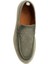 Gri Yeşil Erkek Deri Loafer 4