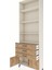 Arges Dolap 4 Raflı 3 Çekmeceli 2 Kapaklı 88X30X243 Aytaşı-Çam 5