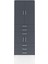 Arges Dolap 4 Raflı 6 Çekmeceli 4 Kapaklı 88X30X243 Antrasit-Antrasit 1