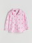 Yeni Sezon Barbie Baskılı Gömlek Yaka Kız Çocuk Pijama Takımı 2