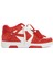 Out Of Office Kırmızı Beyaz Erkek Deri Sneaker 1
