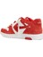 Out Of Office Kırmızı Beyaz Erkek Deri Sneaker 3