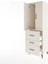 Hyperion Dolap Tek Raflı 3 Çekmeceli Tek Askılı 60X44X195 Aytaşı-Aytaşı 4
