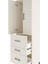 Hyperion Dolap Tek Raflı 3 Çekmeceli Tek Askılı 60X44X195 Aytaşı-Aytaşı 5