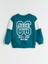Yeni Sezon Bisiklet Yaka Baskılı Erkek Çocuk Sweatshirt 3
