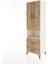 Hyperion Dolap 4 Raflı 2 Çekmeceli 2 Kapaklı 60X44X195 Aytaşı-Çam 3