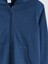 Yeni Sezon Kapüşonlu Basic Uzun Kollu Erkek Çocuk Fermuarlı Sweatshirt 3
