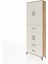 Arges Dolap 4 Raflı 3 Çekmeceli 4 Kapaklı 88X30X243 Çam-Aytaşı 3