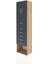 Hyperion Dolap 2 Raflı 6 Çekmeceli 2 Kapaklı 60X44X243 Çam-Antrasit 3
