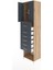 Hyperion Dolap 2 Raflı 6 Çekmeceli 2 Kapaklı 60X44X243 Çam-Antrasit 4