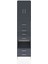 Hyperion Dolap 3 Raflı 6 Çekmeceli 2 Kapaklı 60X44X243 Antrasit-Antrasit 1
