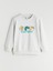 Yeni Sezon Hayvan Baskılı Erkek Çocuk Sweatshirt 1