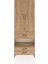 Arges Dolap 5 Raflı 3 Çekmeceli 2 Kapaklı 88X30X243 Çam-Çam 1
