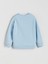 Yeni Sezon Bisiklet Yaka Baskılı Erkek Çocuk Sweatshirt 2