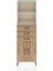 Hyperion Dolap 3 Raflı 3 Çekmeceli 2 Kapaklı 60X44X195 Aytaşı-Çam 1