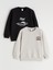 Yeni Sezon Araba Baskılı Erkek Çocuk Sweatshirt 2'li 1
