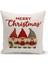 Yılbaşı Serisi Çift Tarafı Dijital Baskılı Kırlent Kılıfı (Christmas Noel Cushion Cover) 1