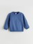 Yeni Sezon Bisiklet Yaka Basic Erkek Bebek Sweatshirt 3'lü 2
