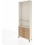 Arges Dolap 2 Raflı 4 Çekmeceli Tek Askılı 88X30X243 Aytaşı-Çam 3