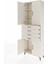 Arges Dolap 3 Raflı 4 Çekmeceli 4 Kapaklı 88X30X243 Aytaşı-Aytaşı 4