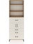 Arges Dolap 4 Raflı 4 Çekmeceli 2 Kapaklı 88X30X243 Çam-Aytaşı 1