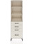Hyperion Dolap 3 Raflı 4 Çekmeceli 60X44X195 Aytaşı-Aytaşı 1