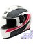 Gp My Helmet MKS002-WRB Güneş Vizörlü Şeffaf Çene Açılır Motosiklet Kaskı L 1